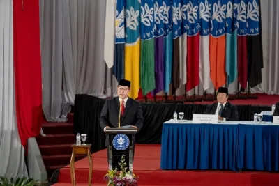 Prof Arif Satria Dilantik Kembali Sebagai Rektor IPB University 2023-2028