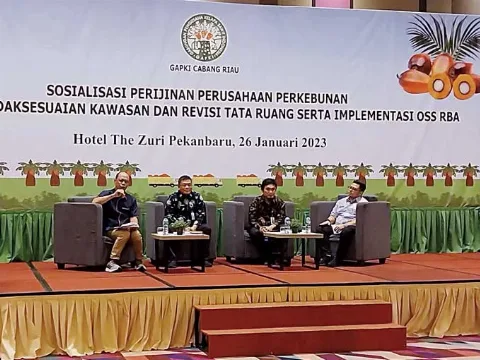 GAPKI Riau Gelar Diskusi Persoalan Tata Ruang dan Kehutanan