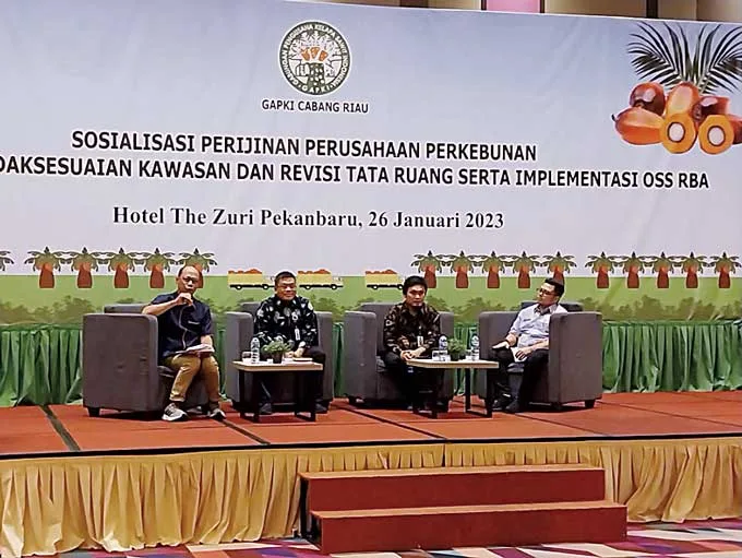 GAPKI Riau Gelar Diskusi Persoalan Tata Ruang dan Kehutanan