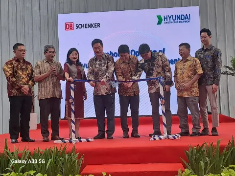 Hyundai Construction Equipment Asia Resmikan Hyundai Part Distribution Center