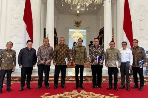 Presiden Jokowi Instruksikan BUMN Pangan Jadi Offtaker Petani