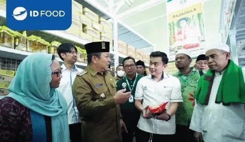 ID Food Bekerjasama dengan Nahdatul Ulama, Membangun Toko Grosir NU