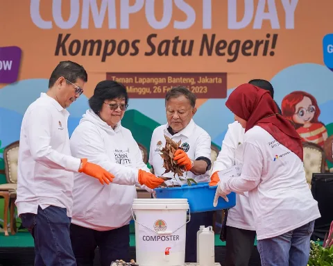 KLHK Menyelenggarakan “Gerakan Nasional Compost Day, Kompos Satu Negeri”