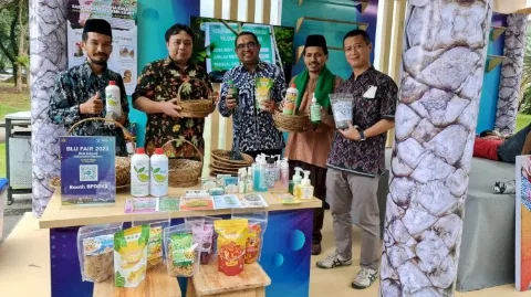 Santripreneur UKMK Sawit BPDPKS  Berpartipasi  dalam Pameran BLU 2023