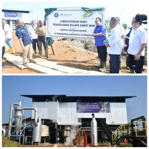 Laboratorium Riset Pengolahan Kelapa Sawit Mini Pertama di Indonesia