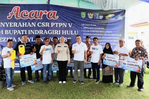 Bupati Indragiri Hulu Mengapresiasi Aksi CSR dari Perusahaan