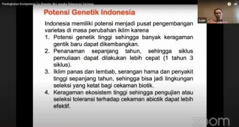 Pemulia dan Pemuliaan Merupakan Kontribusi Signifikan Ketersediaan Pangan Nasional