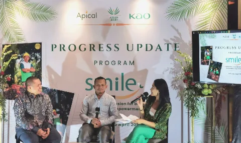 Program SMILE Asian Agri-Apical-Kao Targetkan 1.284 Petani Bersertifikat RSPO Pada 2023