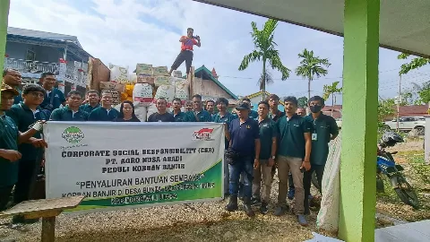 PT ANA Salurkan Lagi Bantuan untuk Warga Terdampak Banjir