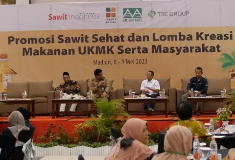 Ratusan UKM Madiun Hadiri Sosialisasi Sawit Sehat BPDPKS dan Majalah Sawit Indonesia