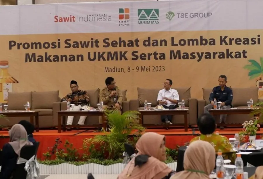 Ratusan UKM Madiun Hadiri Sosialisasi Sawit Sehat BPDPKS dan Majalah Sawit Indonesia