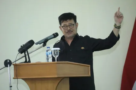 Mentan SYL Mendorong Para Petani untuk Membuat Indonesia Menjadi Negara Paling Kuat Terhadap Ancaman Kekeringan El Nino