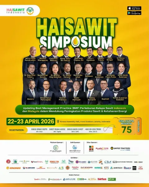 Catat! HaiSawit Simposium 2nd Kembali Digelar pada April Ini di Jakarta