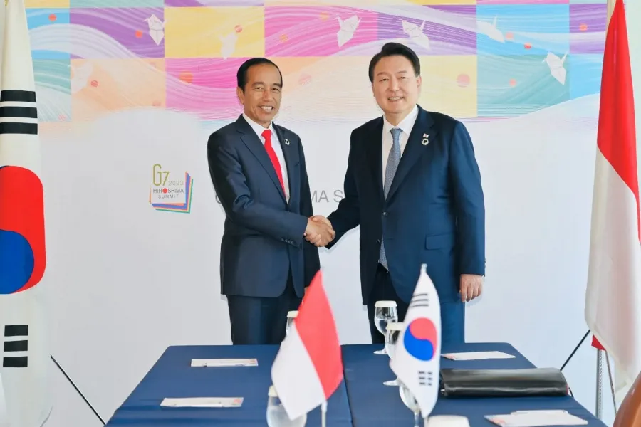 Presiden Jokowi Tekankan Sejumlah Kerja Sama Indonesia-Korea Selatan