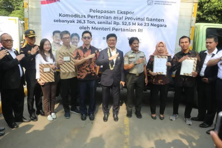 Pemerintah Menargetkan Capaian Nilai Ekspor Produk Pertanian Sebesar 1000 Triliun