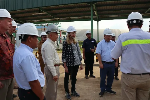 Dubes Jerman Apresiasi Kemitraan Petani dan Fasilitas Bio-CNG Dharma Satya Nusantara