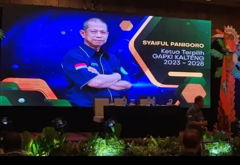 Syaiful Panigoro Terpilih Aklamasi Menjadi Ketua GAPKI Kalteng 2023-2028
