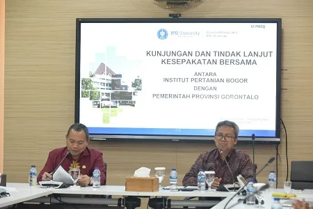 Pemprov Gorontalo Menindaklanjuti Kesepakatan Bersama IPB