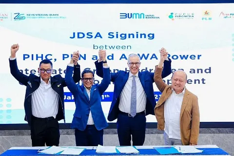 PT Pupuk Indonesia dan PLN Bersama-sama Mengembangkan Green Hydrogen dan Green Ammonia