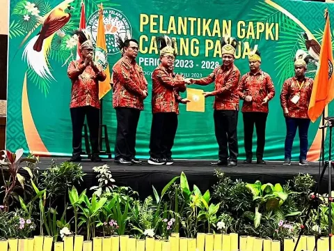Kepengurusan GAPKI Papua 2023-2028 Resmi Dilantik
