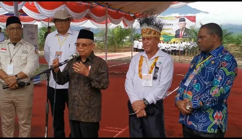 Wapres Minta Pabrik Sawit Petani di Manokwari Segera Dibangun