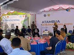 Pelepasan Ekspor Produk Pertanian Senilai USD 30 Ribu di Atambua International Expo 2023