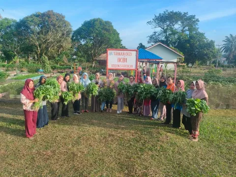 Taman Gizi PTPN V Mendukung Pemerintah Dalam Memerangi Stunting