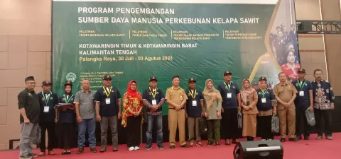 Didukung BPDPKS, 255 Petani Sawit dari Kotim dan Kobar Ikuti Pelatihan