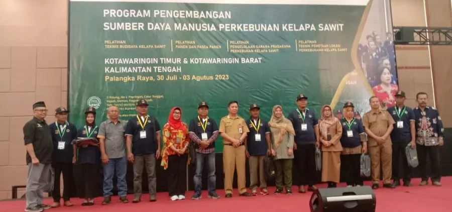 Didukung BPDPKS, 255 Petani Sawit dari Kotim dan Kobar Ikuti Pelatihan