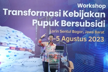 Menteri Pertanian, Akses Pupuk Dipermudah Untuk Petani