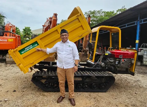 Koperasi Apkasindo Sawit Setara Tampilkan Solusi Panen TBS di Sawit Indonesia Expo 2023