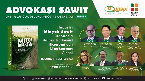 Advokasi Sawit Dan Peluncuran Buku Mitos Vs Fakta Sawit
