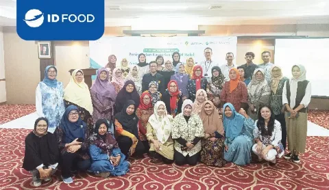 ID FOOD Bersama PT Bio Farma Melakukan Pelatihan dan Pendampingan Peningkatan UMKM Halal