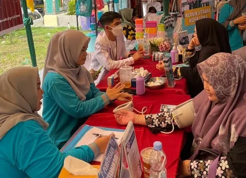PTPN V Perkuat Kesehatan Masyarakat