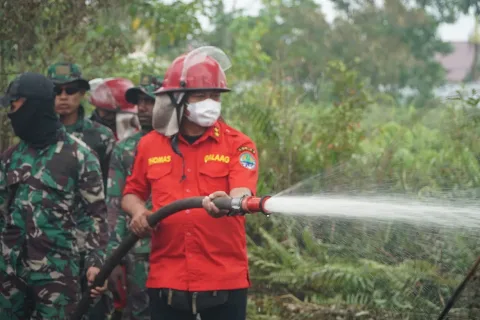 KLHK Tingkatkan Upaya Pengendalian Karhutla di Kalimantan Barat
