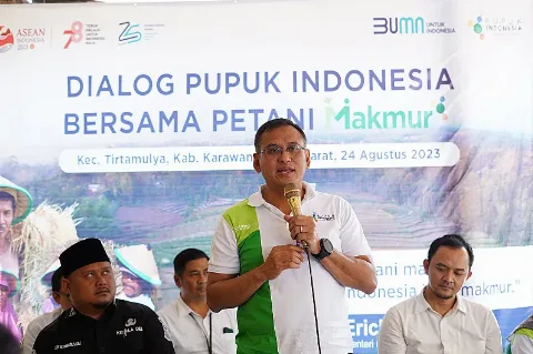 Majukan Usaha Rakyat Memberikan Berbagai Kemudahan Pupuk Hingga Akses Permodalan