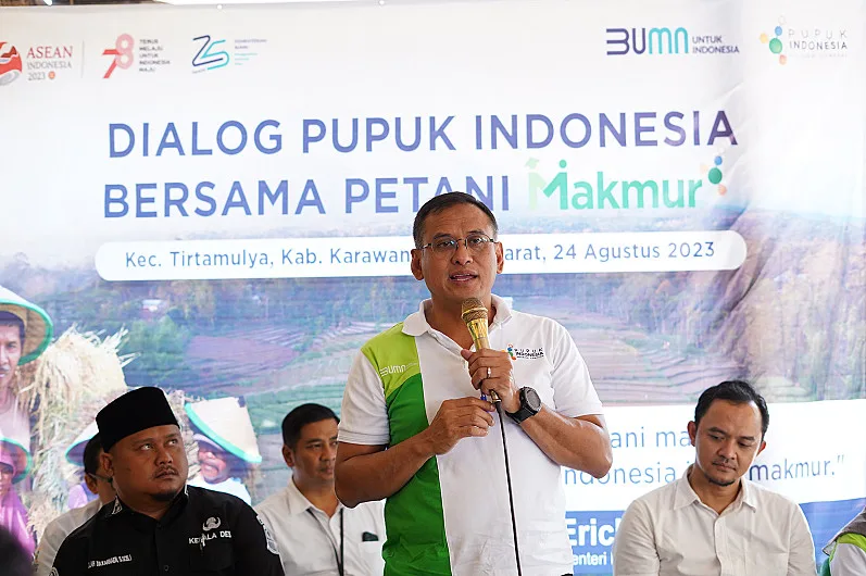 Majukan Usaha Rakyat Memberikan Berbagai Kemudahan Pupuk Hingga Akses Permodalan