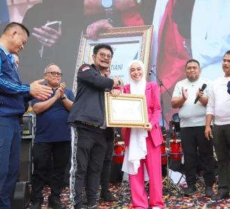 Lesti Kejora Jadi Duta Petani Milenial