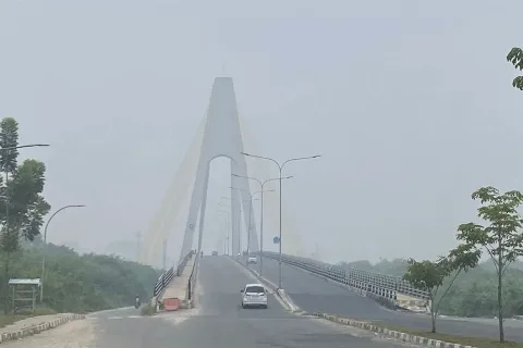 BPBD Riau: Kabut Asap Datang dari Provinsi Tetangga