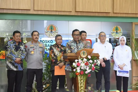 Menko Polhukam Memimpin Rakorsus Penanggulangan Karhutla