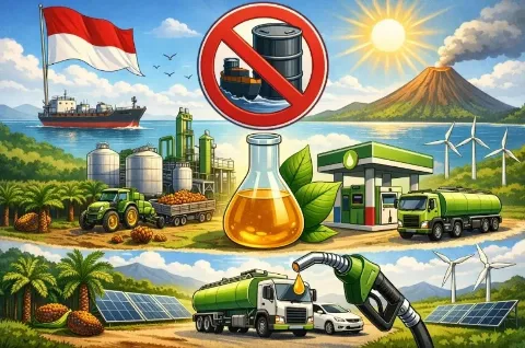 Stop Impor Solar, B50 Jadi Kunci Kemandirian Energi