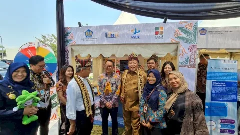 BPDPKS Menampilkan Berbagai Macam Produk UKM Sawit di Lampung Expo 2023