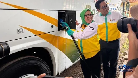 B50 Diuji Coba Pada Truk Dan Bus Besar merek Mercedes-Benz Serta UD Trucks Asal Jepang