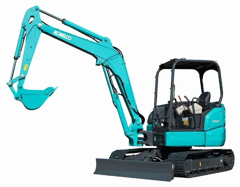 Mini Excavator SK50P Lincah dan Handal di Kebun Sawit