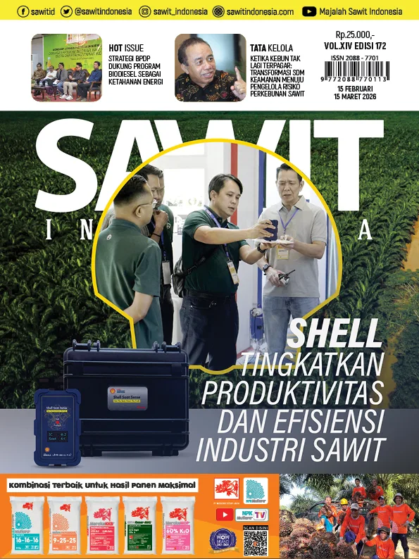 Majalah Sawit Indonesia Edisi 172, Februari 2026