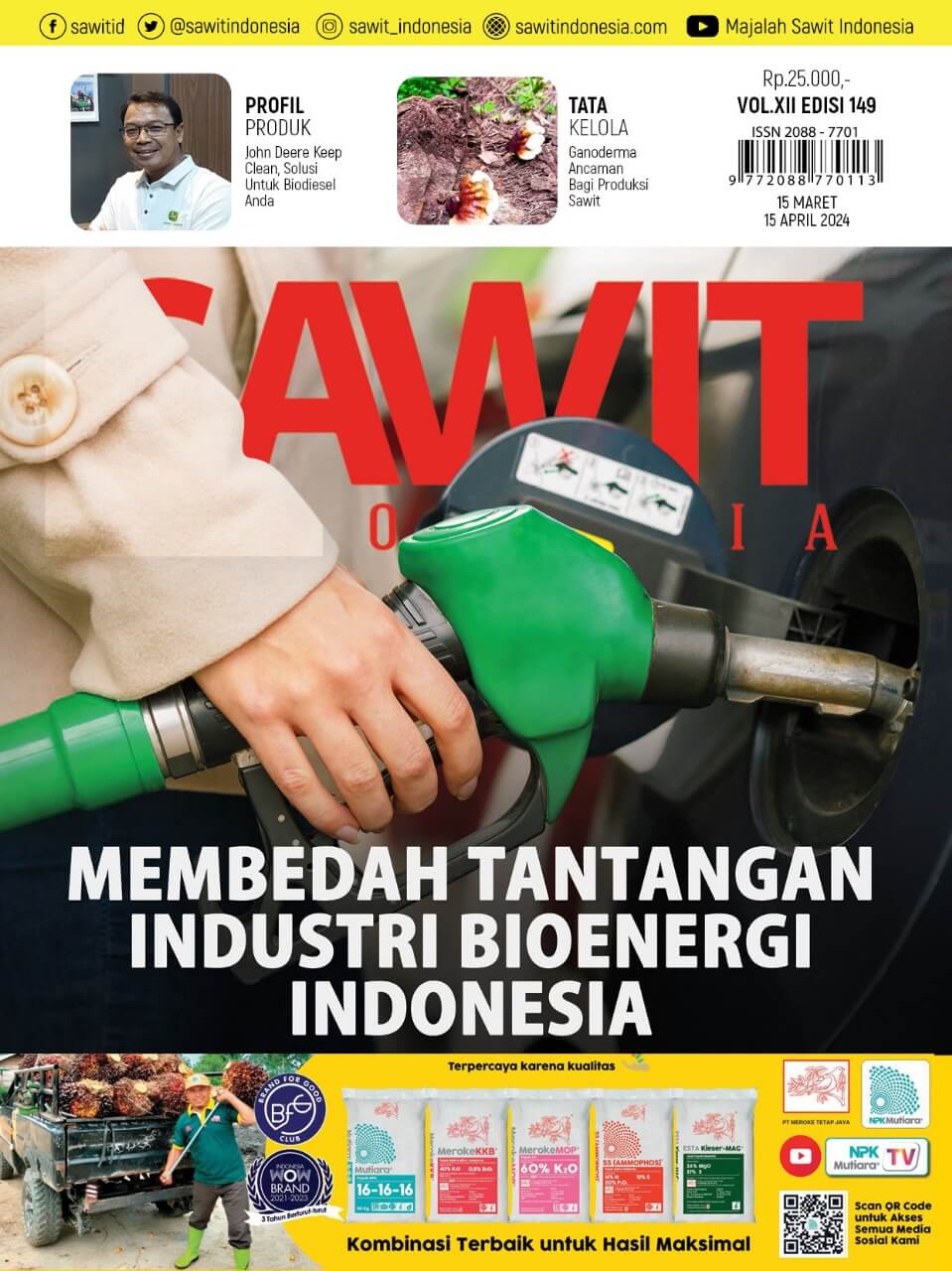 Majalah Sawit Indonesia Vol. XII Edisi 149