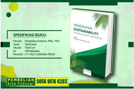 Iklan buku Penerapan Sustainability di Kebun Sawit Indonesia